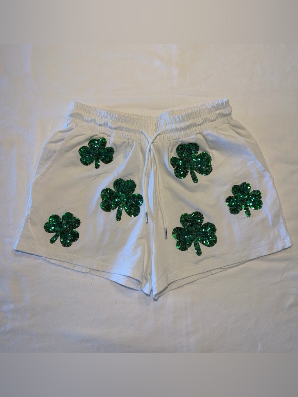 Sparkle City Shamrock Shorts